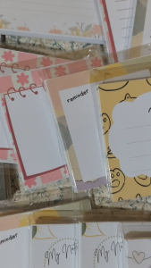 Cute Note Pad / Memo Pad – Writing Notes To-Do List & Daily Reminder