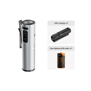 FLEXTAIL ZERO FLASHLIGHT -  1200 Lumens EDC Flashlight 7 Light Modes with Replaceable and Rechargeable Battery IP 67