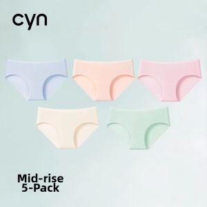 CYN | Antibacterial Seamless Breathable Large Size Bamboo Fiber Panties