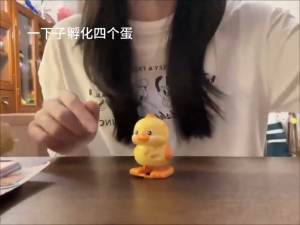 SKISOPGO Jumping  Egg Wind Up Toys Novelty Clockwork Toy Capybara Duck Walking Toys for Kids Birthday Gifts