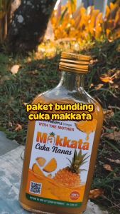PAKET HEMAT CUKA MAKKATA Cuka Apel & Cuka Nanas Obat Maag Kronis Asam Lambung Paling Ampuh ORIGINAL