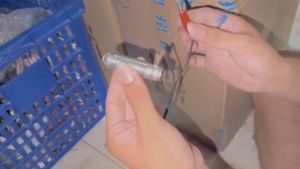 Lampu LED Utama Depan 2Led Motor Bebek dan Matic Soket H6 Led 2 Sisi PnP - Putih