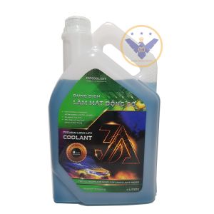 Dung dịch Nước làm mát xe ô tô màu xanh 3A Premium Longlife Coolant can 4L