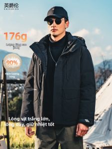 Enjeolon | Áo Khoác Lông vũ Có Mũ