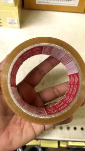 💙เทป OPP DELTA เทปติดกล่อง 2 นิ้วx45 หลา เนื้อเทปสีน้ำตาล และสีใส ราคา/ม้วน | KKNT