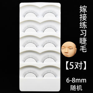 Newbie Beginner Grafting Practice Fake Eyelashes Board Eyelash Planting Artificial Training for Eyelash Beauty Tools Students