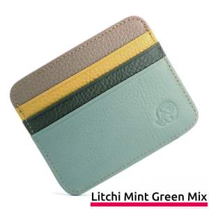 Fashionkaki Dompet Kad Lelaki Perempuan Beg Duit Pemegang Kad Kulit Tinggi Ultra-Thin ColorBlock Card Holder Wallet Purse 012