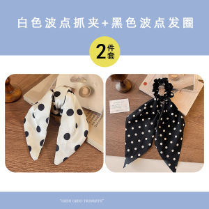 Rose Story Womens Polka Dot Hair Clip Half up Bun Hair Clip Sweet Style  out Fashion Hair Accessories for Autumn