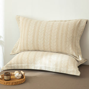 Kiss Dear | Minimalist Design Linen Cotton Pillowcase 48x74cm