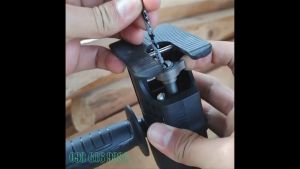 Bộ đầu chuyển đổi máy khoan thành máy cưa điện cầm tay tặng kèm 3 lưỡi cắt gỗ kim loại