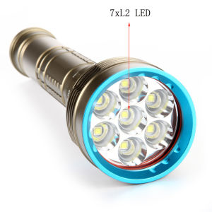 Đèn Pin Lặn Siêu Sáng Màu Trắng/vàng 9 Chiếc Đèn LED Vỏ Kim Loại Đèn Lồng Lặn Cho Câu Cá & Cắm Trại Chống Nước
