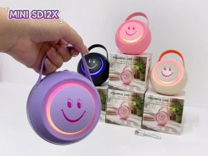 MINISD12X ลำโพงมินิ แบบพกพา Mini Bluetooth Speaker ลำโพงบลูทูธ เซอร์ราวด์ 360° Bluetooth ซับวูฟเฟอร์ สินค้าส่งไวจากกท