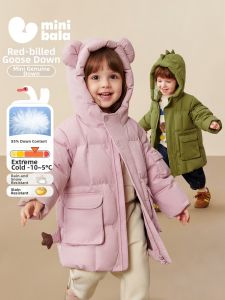 MINI BALA | Water Resistant Long Down Coat for Children