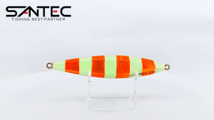 SANTEC - SLOW BUZZ METAL JIG 55g/75g/110g/140g/170g/220g SLOW JIGGING GLOW EFFECT JIG BOTTOM