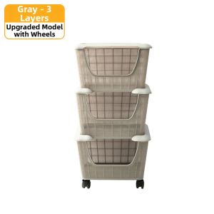 Multilayer Fruit and Vegetable Storage Rack