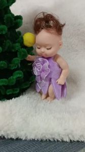 Búp Bê Em Bé Sơ Sinh Ngủ Đông 11 cm 35 inch Kèm Trang Phục Sleeping Doll PVN6098