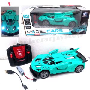Mobil RC Model Cars Deluxe Remote Control Baterai Charge Cas