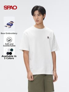 spao | Couple Summer Cotton Short Sleeve T-Shirt