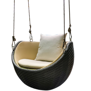 Glider For Home Designer Internet Celebrity Cradle Chair Indoor Swing Single Rocking Chair Balcony Bean Bag Birds Nest Hanging Basket Rattan Chair