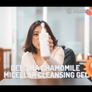 [แพ็คคู่] 1 เเถม 1 Delisma Chamomile Micellar Cleansing Gel 270ml. - เดลิสม่า คลีนซิ่งเจล 2in1 ใช้แทนโฟมล้างหน้าได้