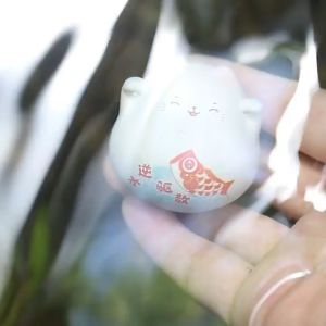 Cute Japanese Wafu Lucky Fortune Cat Resin Toy Deco Display Desktop Table Car Doll Figurine Decorations Gift Idea