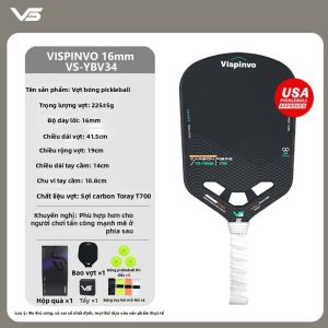 Vispinvo | Bộ Đũa Chơi Bóng Chuyền Biển Được Chứng Nhận USAPA Sợi Carbon T700