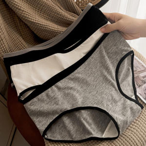 Antibacterial Pure Cotton Womens Underwear Slim Fit Summer Thin Style Korean Version Butt Lifting Personalized Briefs