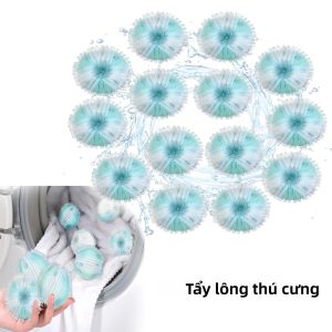 Dụng Cụ Tẩy Lông Thú Cưng Có Thể Tái Sử Dụng Bóng Giặt Tóc Catcher Lông Mèo Lint Catcher Len Miếng Dán Dụng Cụ Vệ Sinh Cho Thú Cưng