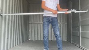 Adjustable Ratcheting Cargo Truck Bar 1500mm - 1900mm 4x4 Truck Bed Pickup Rails Batang Had Pegerakan Bedliner Pick Upa