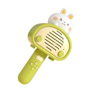 Đồ Chơi Micro Thỏ Không Dây Cho Trẻ Em Với Bài Hát Và Truyện Tranh Loa Karaoke Giáo Dục Dành Cho Bé Trai & Bé Gái 3-12 Tuổi Quà Tặng
