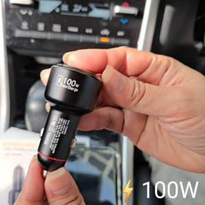 ที่ชาร์จในรถยนต์ 100W⚡️For SAMSUNG ⚡️SuperFastCharge ขึ้นการชาร์จด่วนพิเศษ ซัมซุง S25 ตรงรุ่น