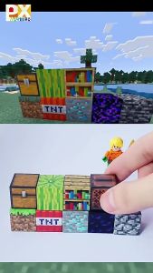 My World Building Blocks Tree House Minecraft Puzzle Toys for Kids Boys Birthday Gift 20/48/80/128pcs