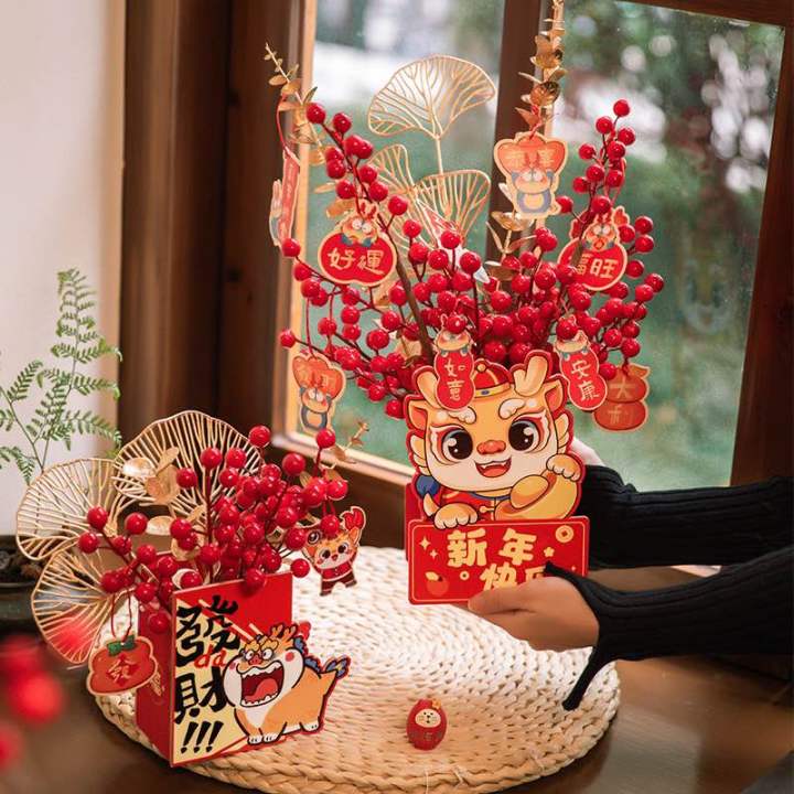 Local Seller🇸🇬 2025 Chinese New Year Home Decor CNY Decorations ...