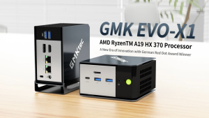 Mini PC Gaming Gmktec EVO-X1 Ryzen AI 9 HX-370 RAM 32GB LPDDR5X 2TB SSD M.2 NVME - 8K DISPLAY / WIN 11 PRO