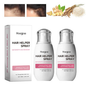 สเปรย์ดูแลเส้นผม ป้องกันผมร่วง สำหรับผมบาง ช่วยเสริมสร้างรากผม ไบโอติน ขิง น้ำข้าว สเปรย์บำรุงรากผม