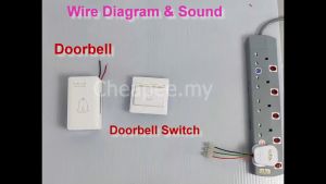 Doorbell 220v Loceng Pintu 门铃 Dooring Bell Ring DingDong Doorbells Ring Bell