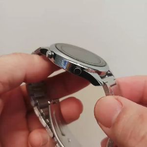 Jam Tangan Pria Skmei 1861 Digital Rantai Stainless Steel