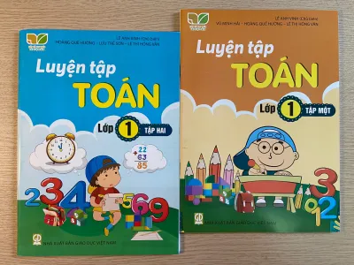 Luyện tập TOÁN lớp 1 ( 2 tập)