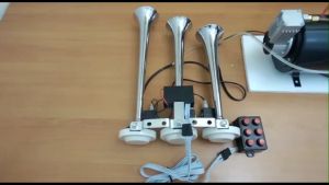 Klakson Telolet 3 Corong 6 Nada 24 Volt Landun