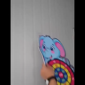 Bảng phi tiêu dính bằng vải hình con vật dễ thương