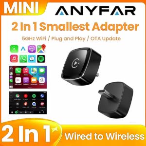 Android Auto Wireless Carplay Type-c Bluetooth Wifi Plug and Play 2In1 Dongle For Chevrolet Citroen Buick Cadillac Chery VW