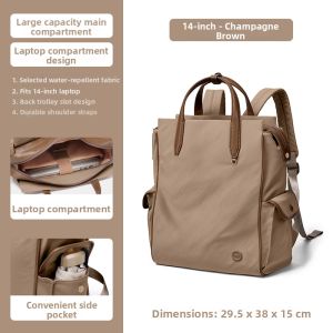 Golf | Large Lightweight Laptop Backpack For Women