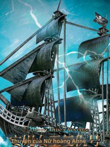 Pirate Ship Model Queens Revenge Black Pearl 3D Puzzle