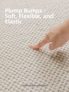 ZHUOYI | Solid Color Luxurious Carpet Wool