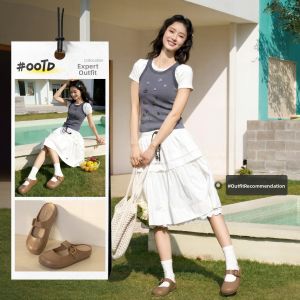 Josiny | Elevating Comfortable Anti-slip Mary Jane Shoes 3D French Style Flats