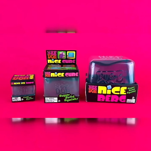 SG【READY STOCK】NeeDoh® Glitter Glow Nice Cube children day gift Christmas gifts