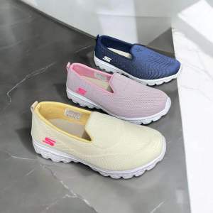 F48 Sepatu Slip-On Wanita Sepatu Flat Ringan Wanita Sepatu Kerja Wanita Sepatu Olahraga Wanita