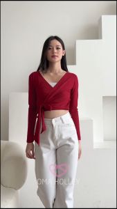 (COD) OH Fashion Lola Blouse Sling Tali 2734