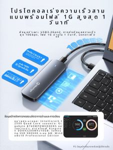 Meetiger M2 SSD กล่อง NVMe ถึง Type-C External SATA Reading Mobile M2 Universal Thunderbolt 4 อุปกรณ์ฮาร์ดแวร์คอมพิวเตอร์จอแสดงผล