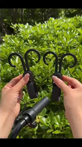 Gantungan Hanger Barang Setang Motor 2 Kait Cantolan Hook Gantung Stang Sepeda Serbaguna